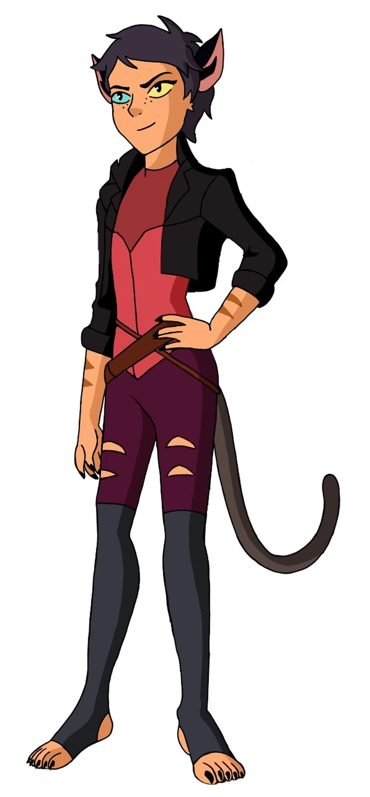 Catra in a suit | Fandom