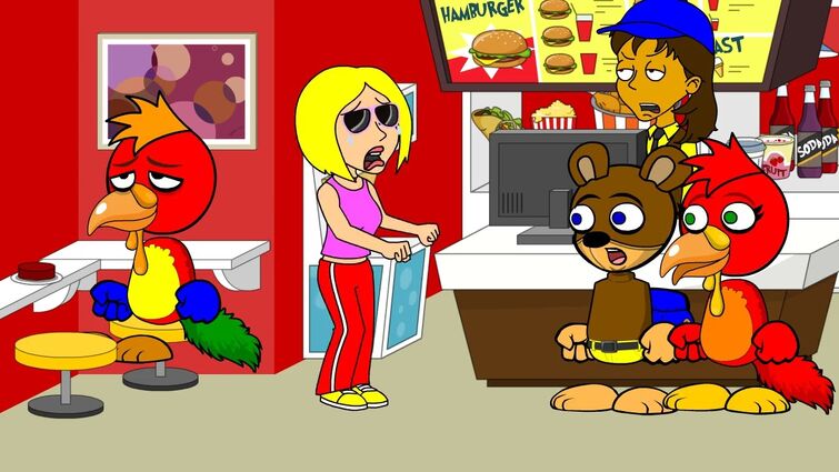 Dora Gets a Job at BK Burgers/Ungrounded