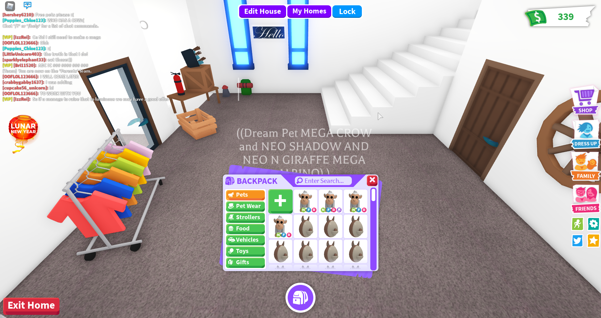 Trading Updated Iventory Not Picky With My Pets Fandom - roblox how to auto decline trades