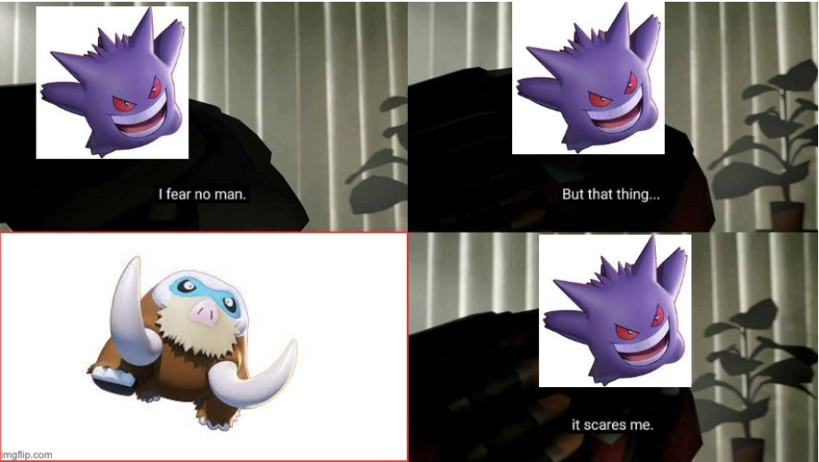 My version of shiny Gengar - Imgflip