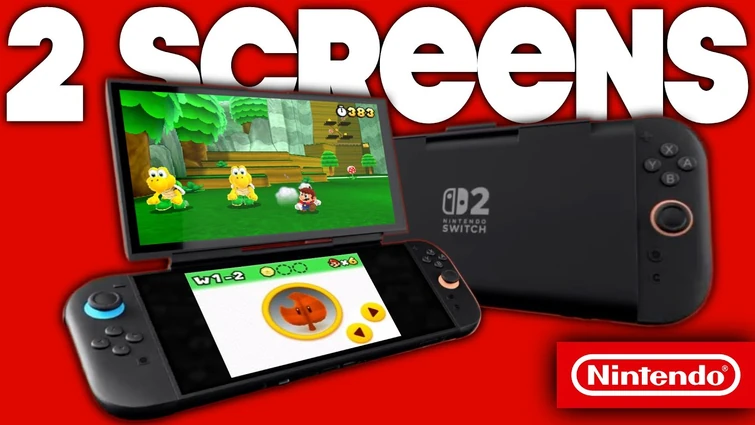 The Switch 2 Could Have 2 Screens?!