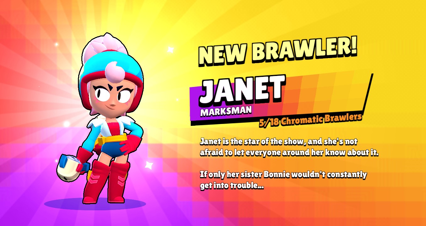 I got Janet!!