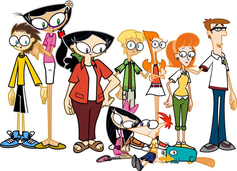 Ferb Fletcher  Drawing cartoon characters, Phineas and ferb, Cartoon  network characters