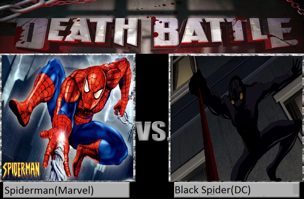 Spiderman versus black spider Fandom
