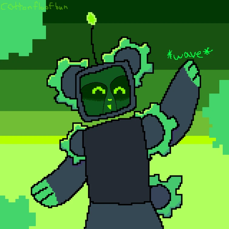 my last robo bear drawing today | Fandom