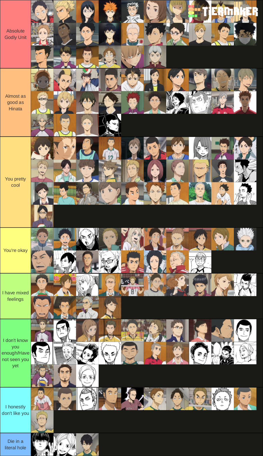 All on sale haikyuu characters