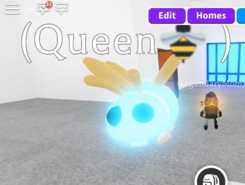 Trading Neon Queen Bee If I Like Then Yes Fandom - roblox adopt me queen bee