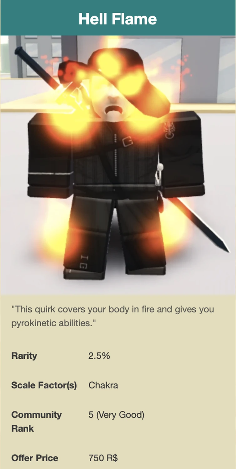 What Quirks Is The Best Hell Flame Is Good Or Not Fandom