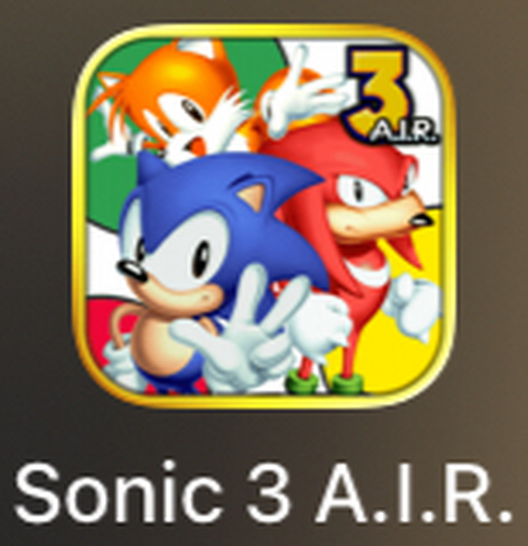Sonic 3 A.I.R - Mighty With Extra Slot 