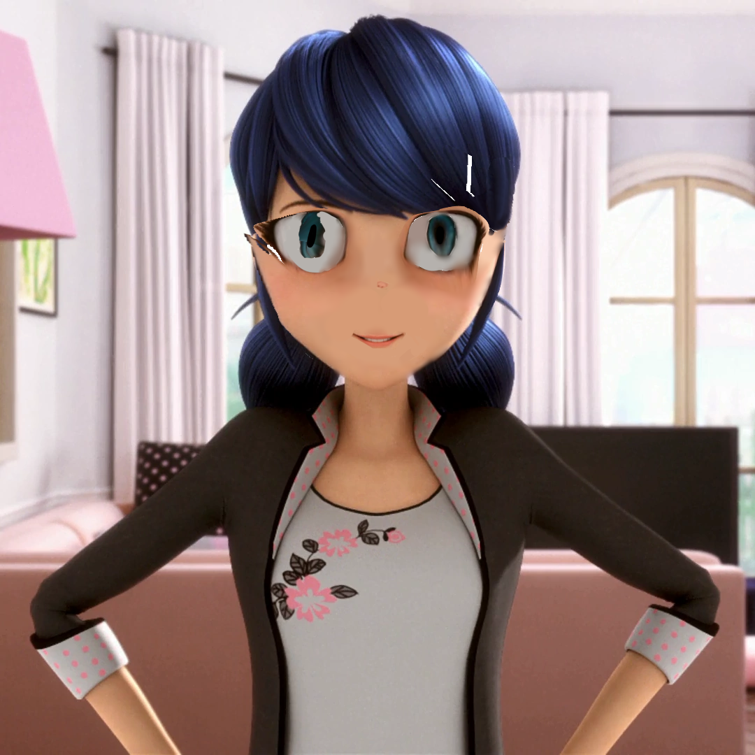 Miraculous Ladybug-Marinette In Anime!