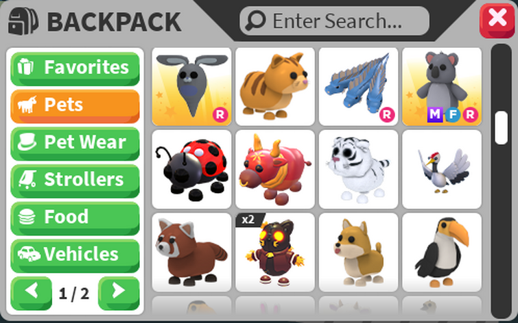 Ermine, Trade Roblox Adopt Me Items