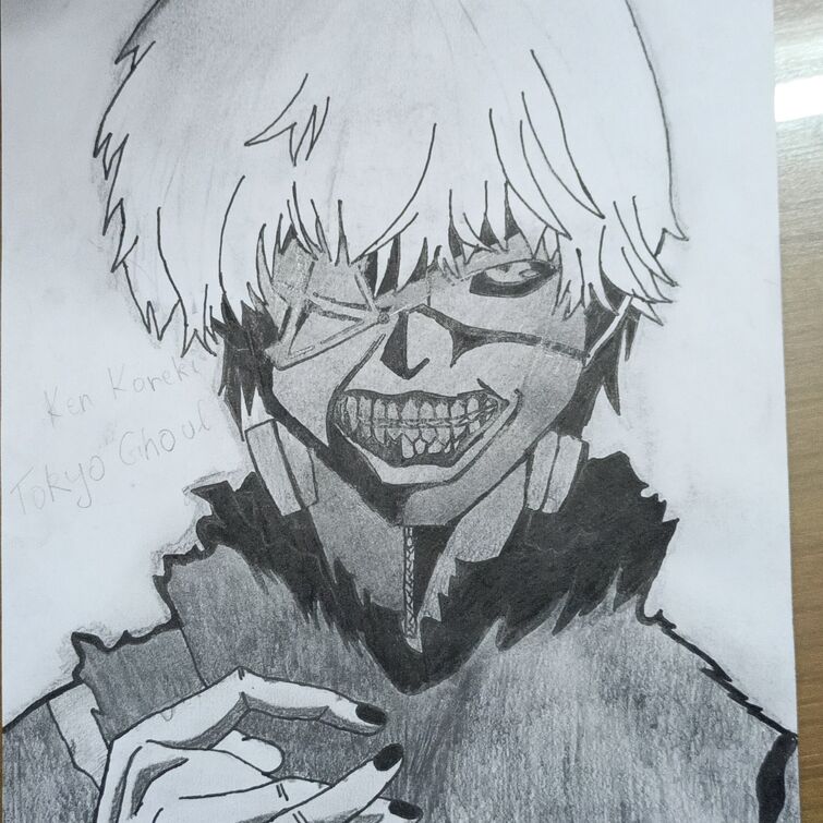 My Ken Kaneki Drawing Fandom