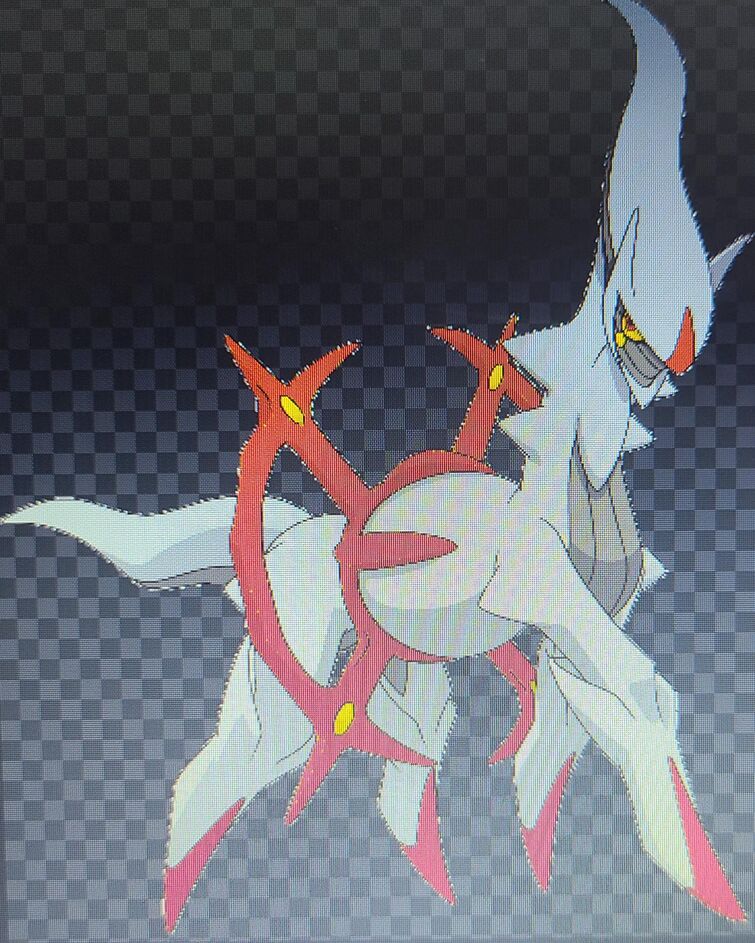 Shiny Wurmple (a bug) and shiny Giratina (a god) meet [Pokémon Legends:  Arceus] 