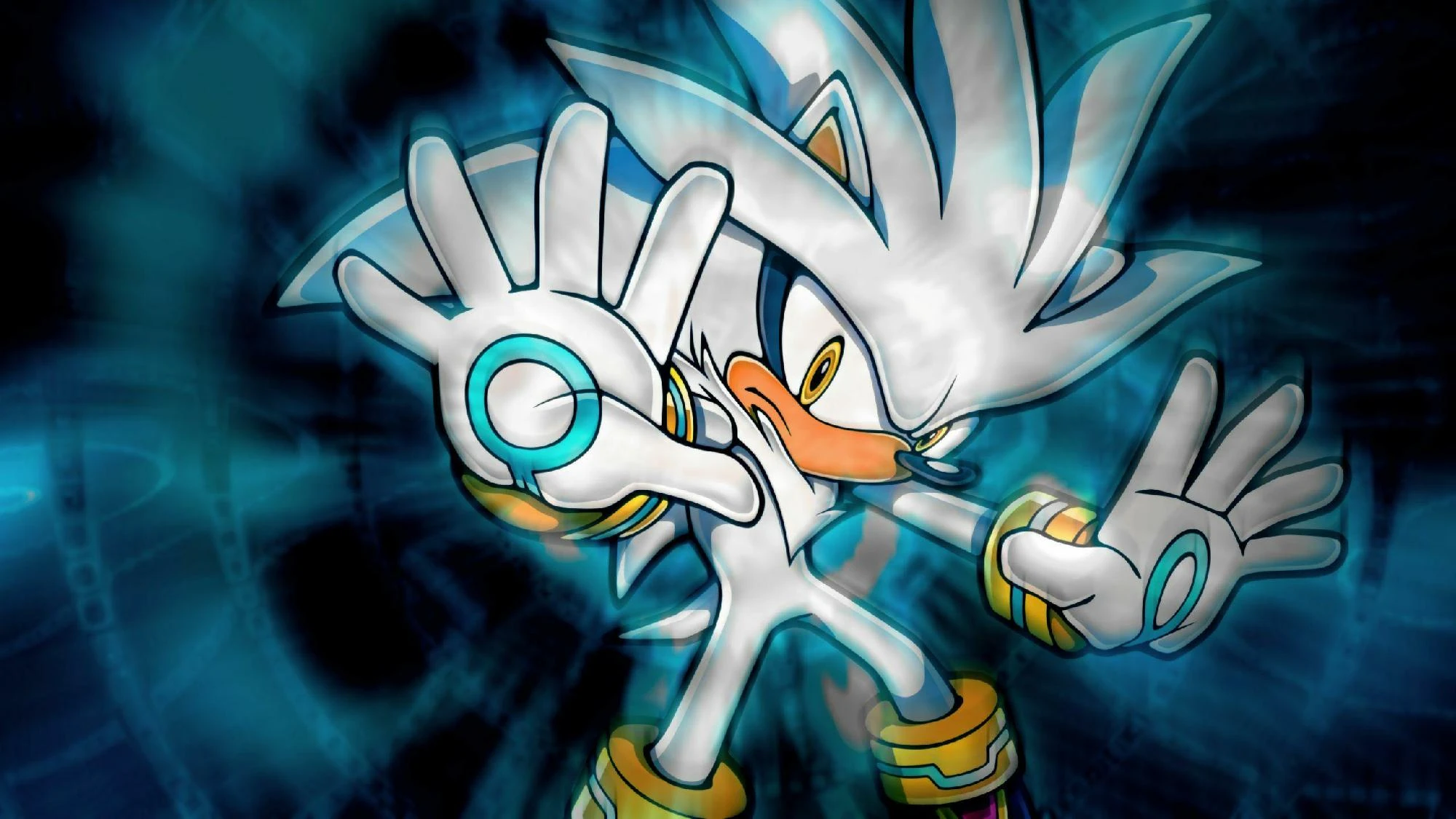 Картинки соник сильвер