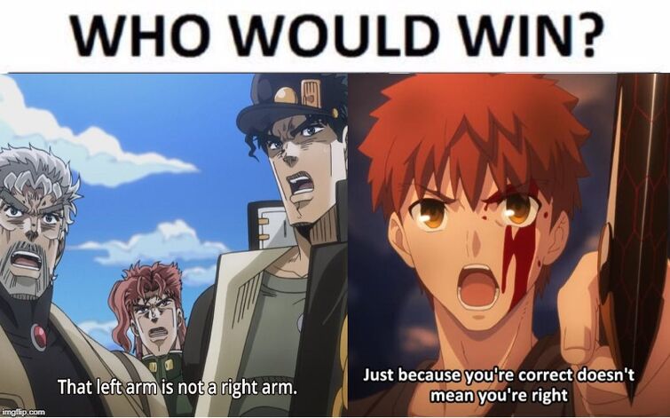 Have a couple of JOJO memes.