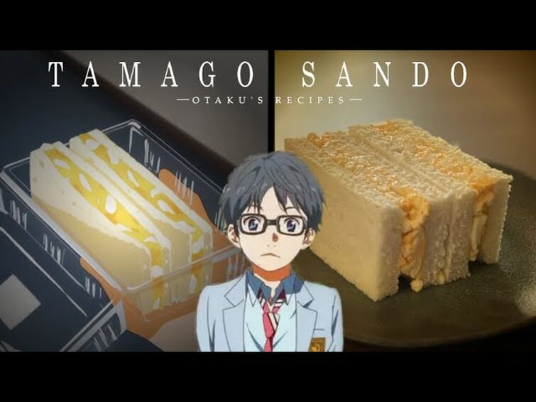 Tamago Sando (Shigatsu wa Kimi no Uso) - Receita de Sanduiche Japonês de ovo (Japanese Egg Sandwich)