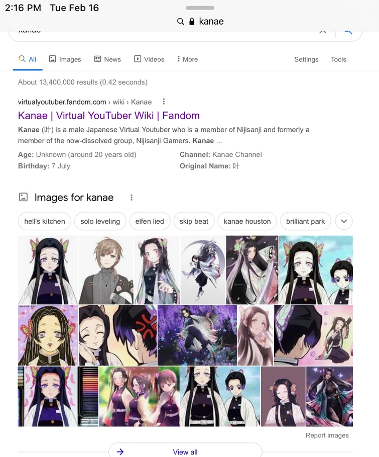 Out of curiosity do y’all enjoy kanae’s existence in the show and manga