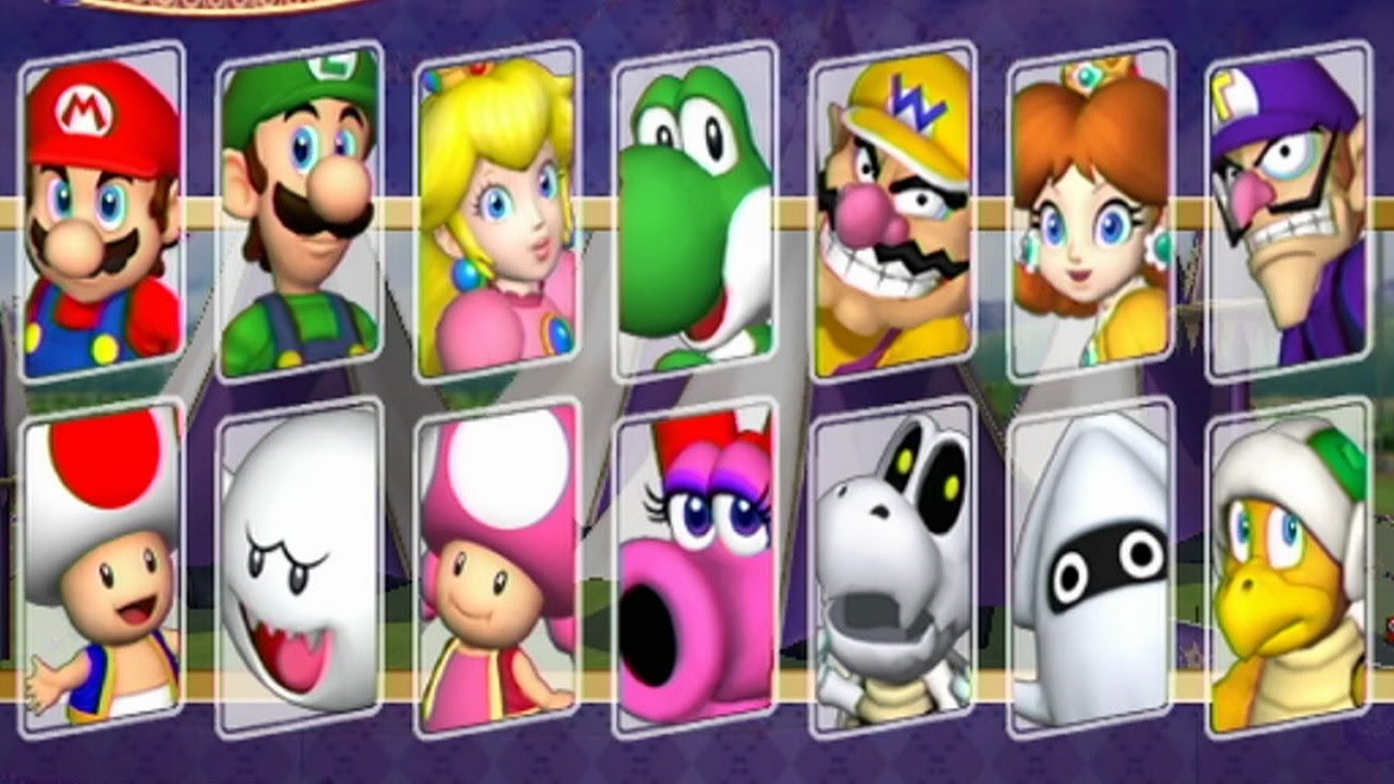 Mario Party 8 Characters