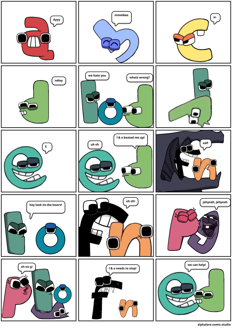 Accurate, Spanish alphabet lore, merch. - Comic Studio