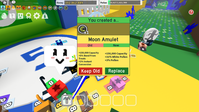 Discuss Everything About Bee Swarm Simulator Wiki Fandom - roblox bee swarm moon amulet generator