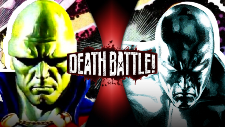 My thumbnail for Martian Manhunter vs Silver Surfer, tell me what you ...