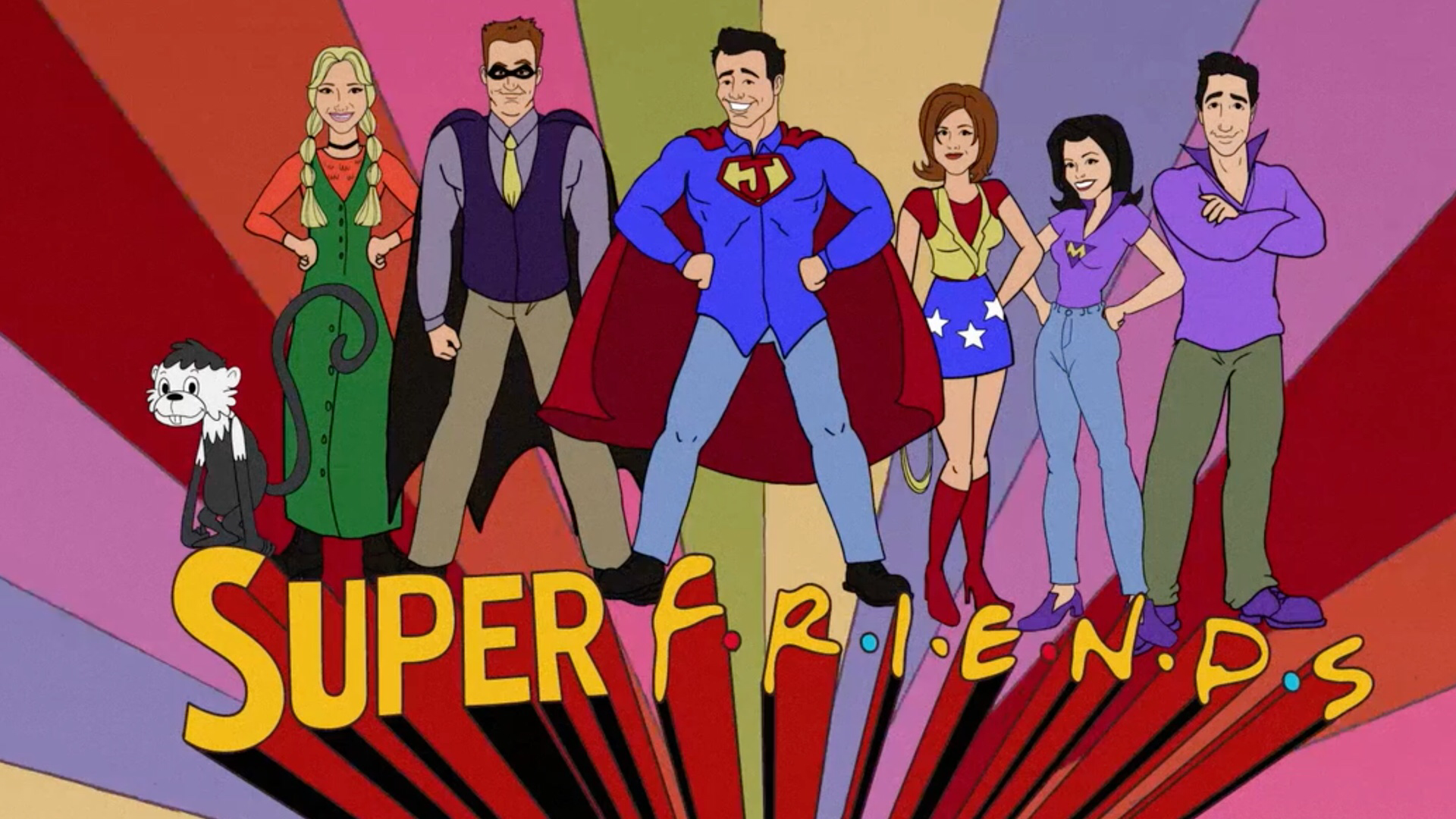 Видео супер друг. DC super friends персонажи. Супер друг. Friends vs friends персонажи. Друзья супер учёные арты.