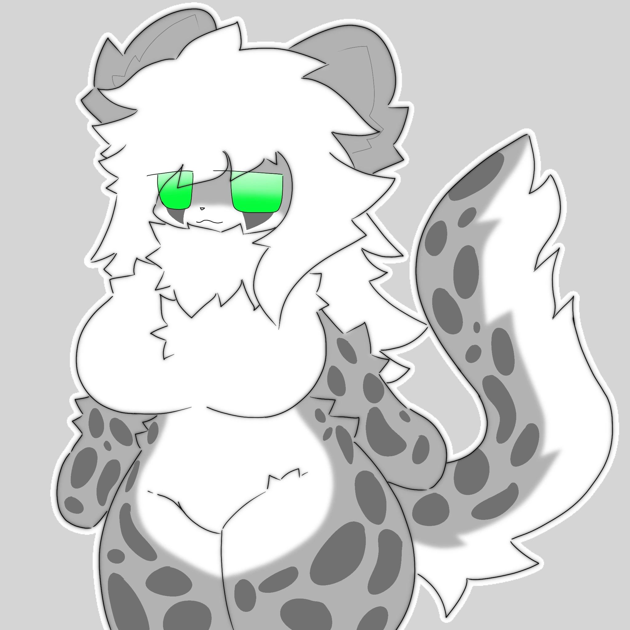 Changed snow leopard