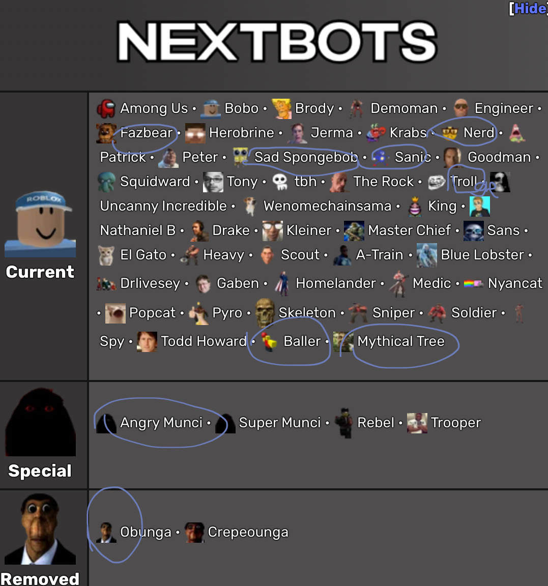Nico's Nextbots Angry Munci vs Evade Angry Munci [Roblox] 