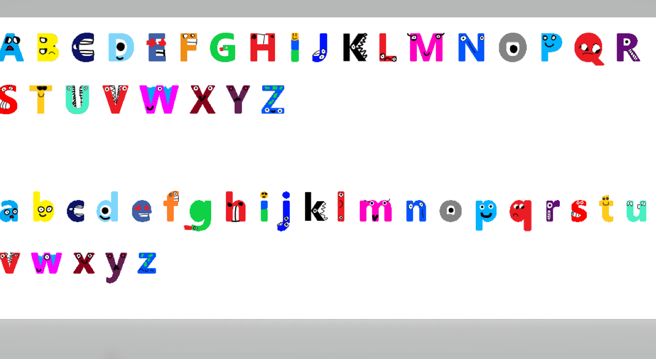 My Version of Alphabet Lore RP