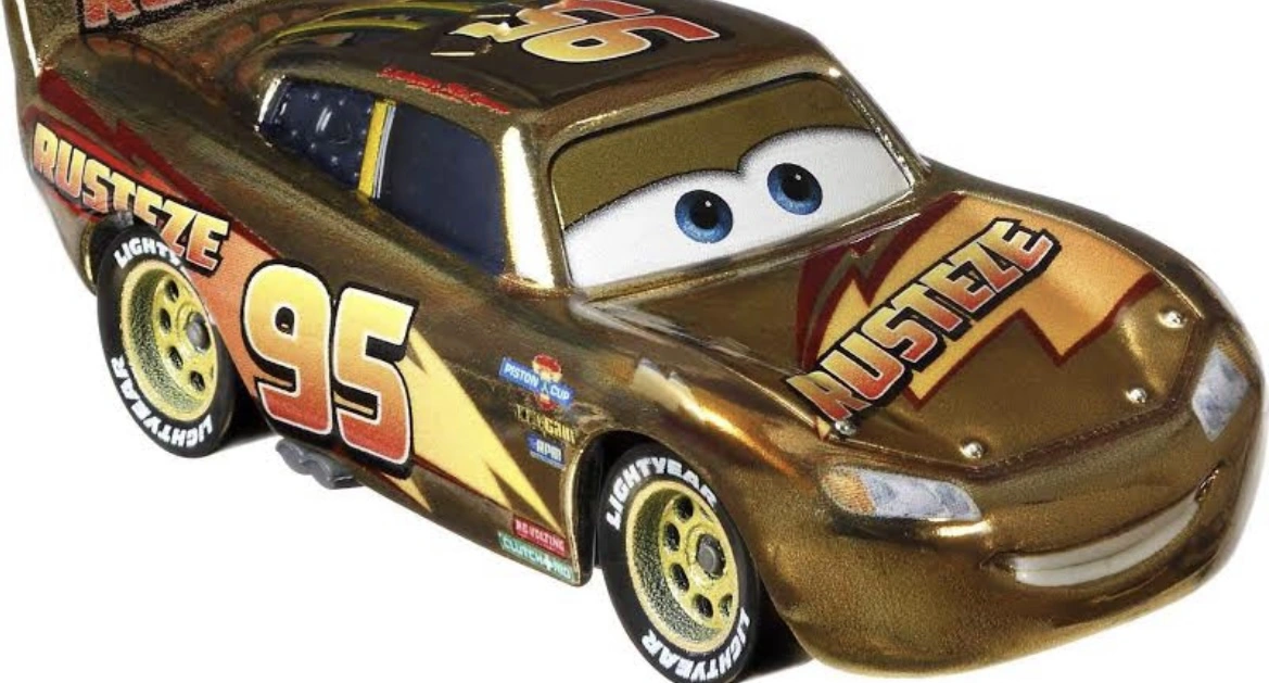 Golden Lightning McQueen is Piston Cup Productions Fandom