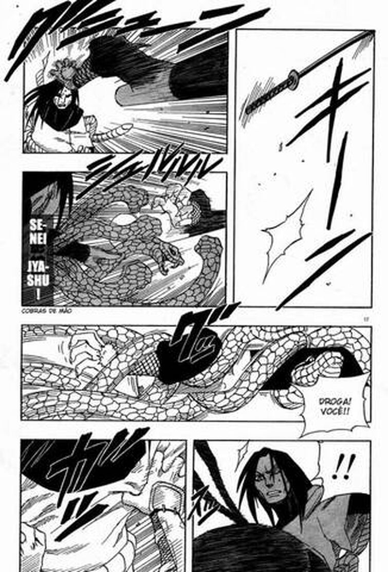 orochimaru vs hiruzen 