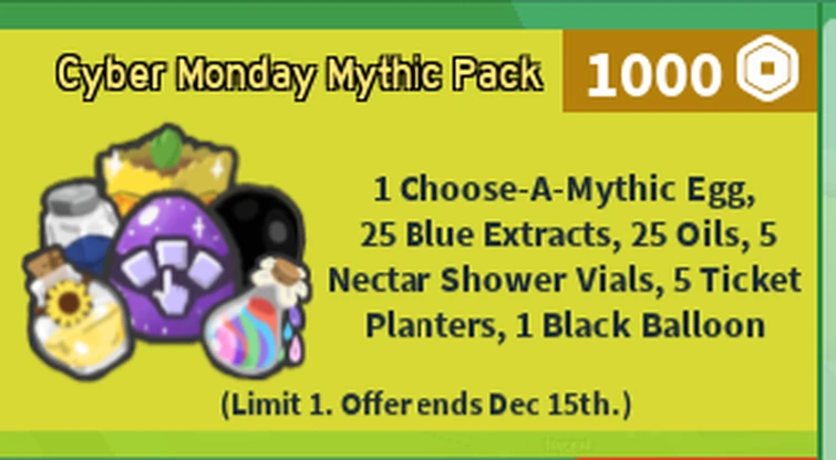 BSS UPDATE! CYBER MONDAY MYTHIC PACK | Fandom