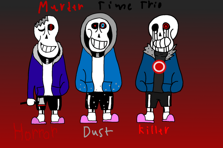 Dusttale Murder Sans Fight by FDY phase 1-2 (phase 3 FAIL