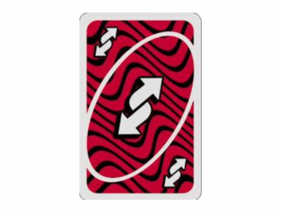 Ultimate Mega Uno Reverse Card