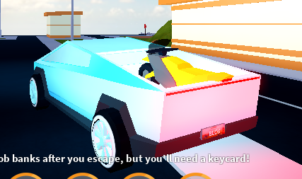 I Put My Motorcycle At The Back Of The Cybertruck Fandom - roblox jailbreak motorcycle location