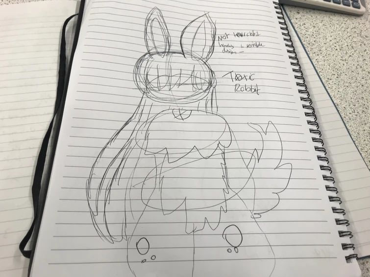I drew a Toxic Rabbit | Fandom