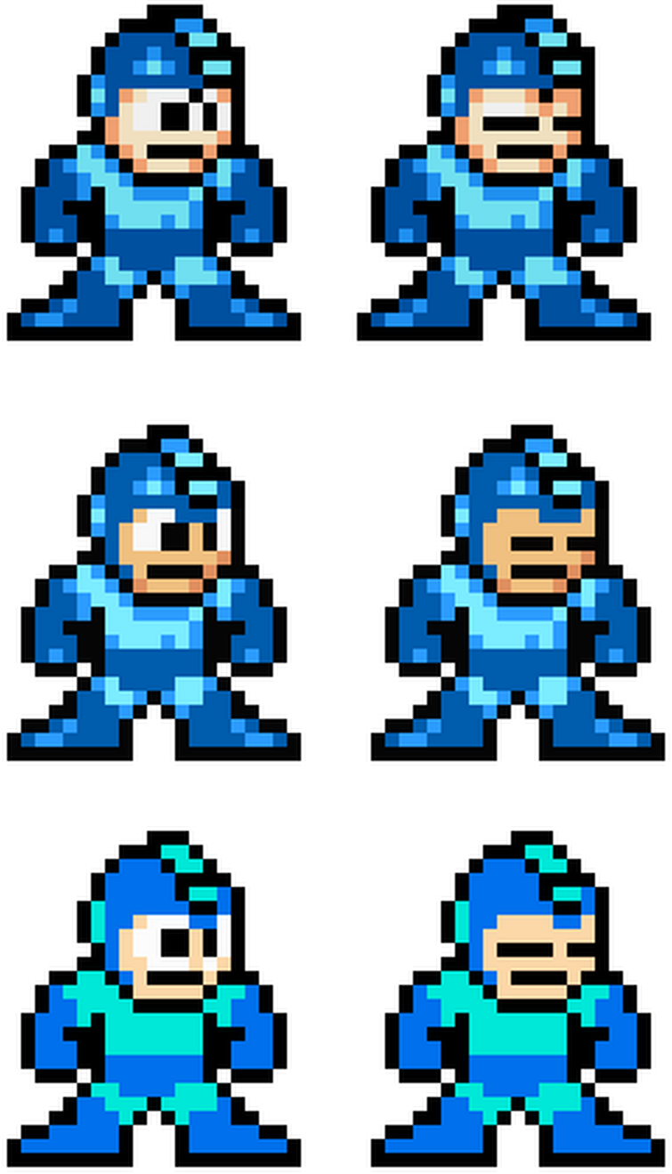 megaman nes sprites