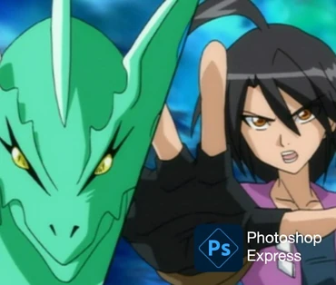 Kyoya Tategami and Leone (Beyblade) vs Shun Kazumi and Skyress (Bakugan