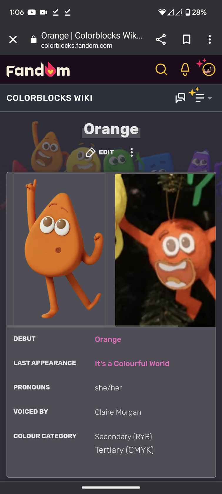 Orange, Colorblocks Wiki