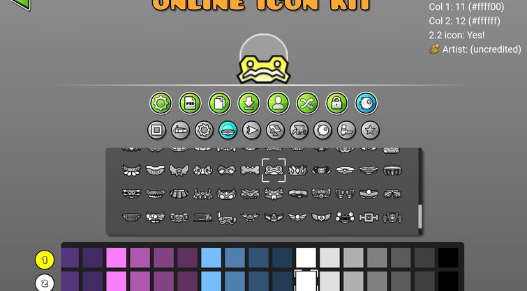 Icon Kit, Geometry Dash Wiki