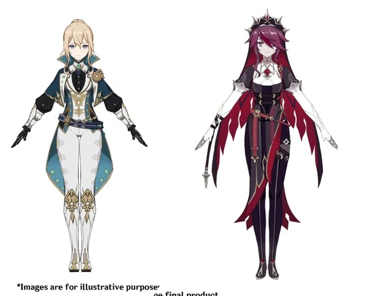 My opinion on Jean and Rosaria's new 'skins' Fandom