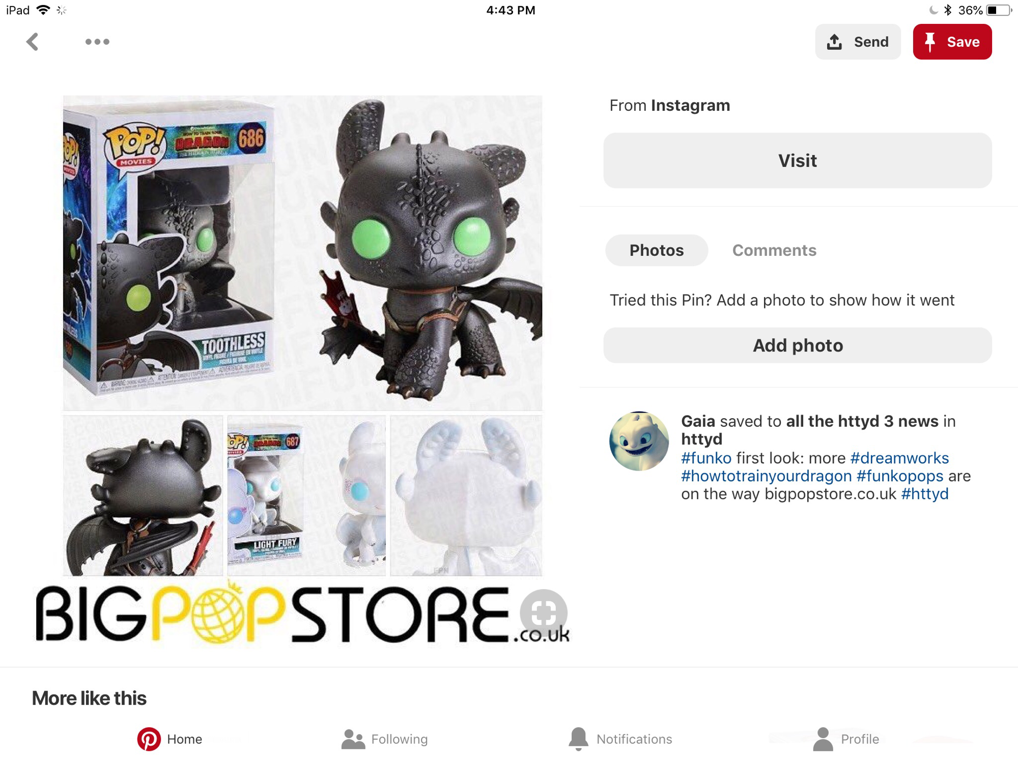 funko httyd