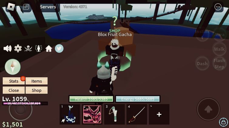 VOCÊ CONSEGUE FAZER ISSO NO BLOX FRUITS??? 