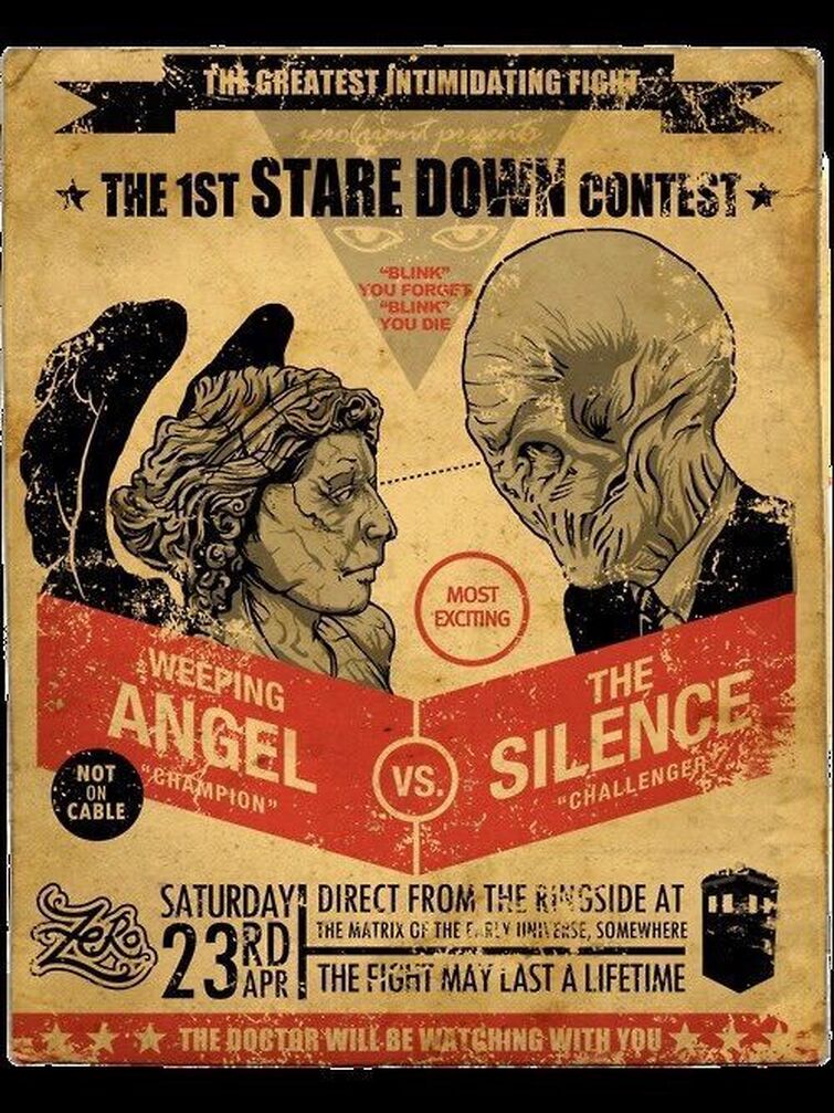 silence vs weeping angels