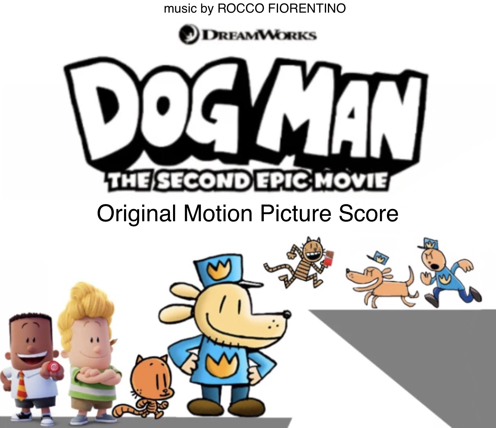 I made an Original Motion Picture Score album cover for DreamWorks