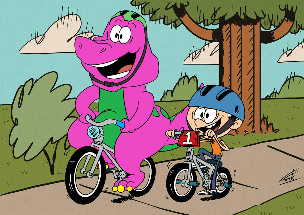 Dino & Loud Bike Riding Fandom