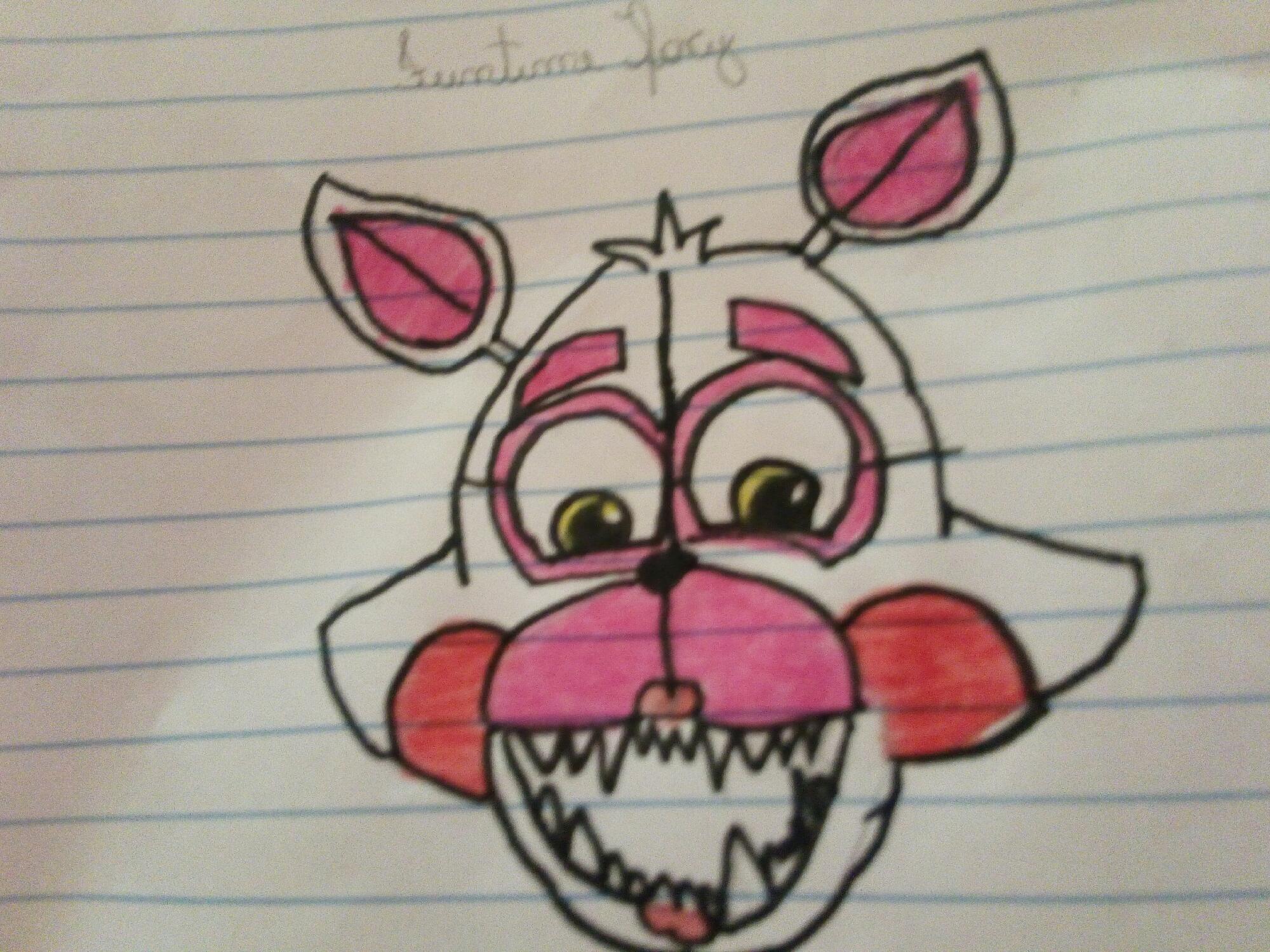 Desenho dos animatronics