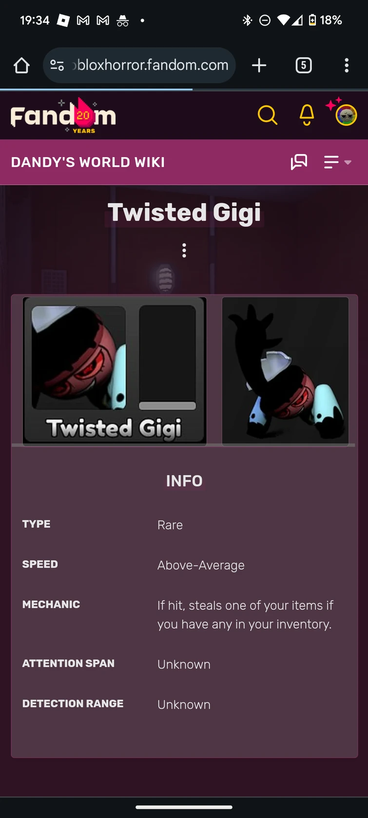 I think this is the Only Time a Twisted Page has ever been locked. Fandom