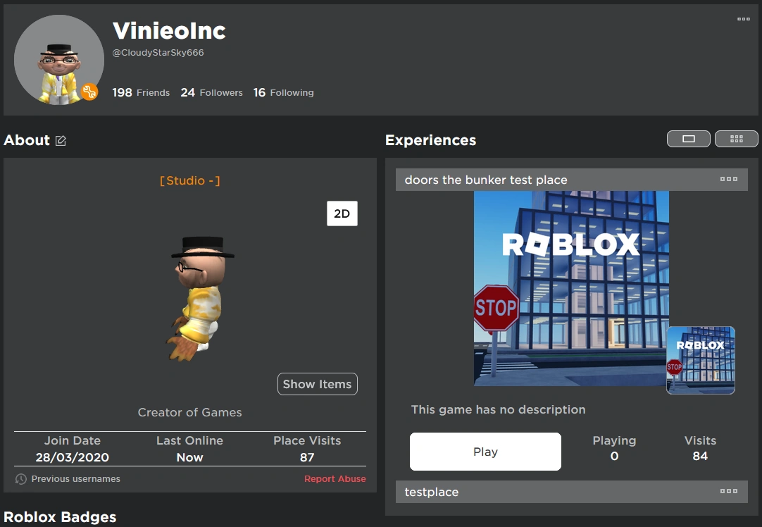 I Have A New Username On Roblox And A 305 Is Coded And Here S The 6bd0ac4c Eee7 45b7 9dd6