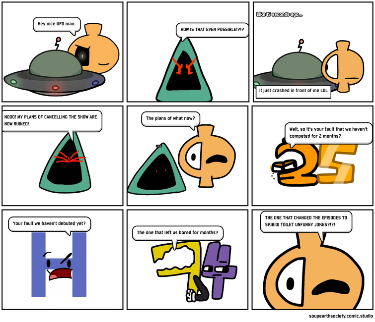 More Cused BFDI Sprites for you (#2) - Comic Studio